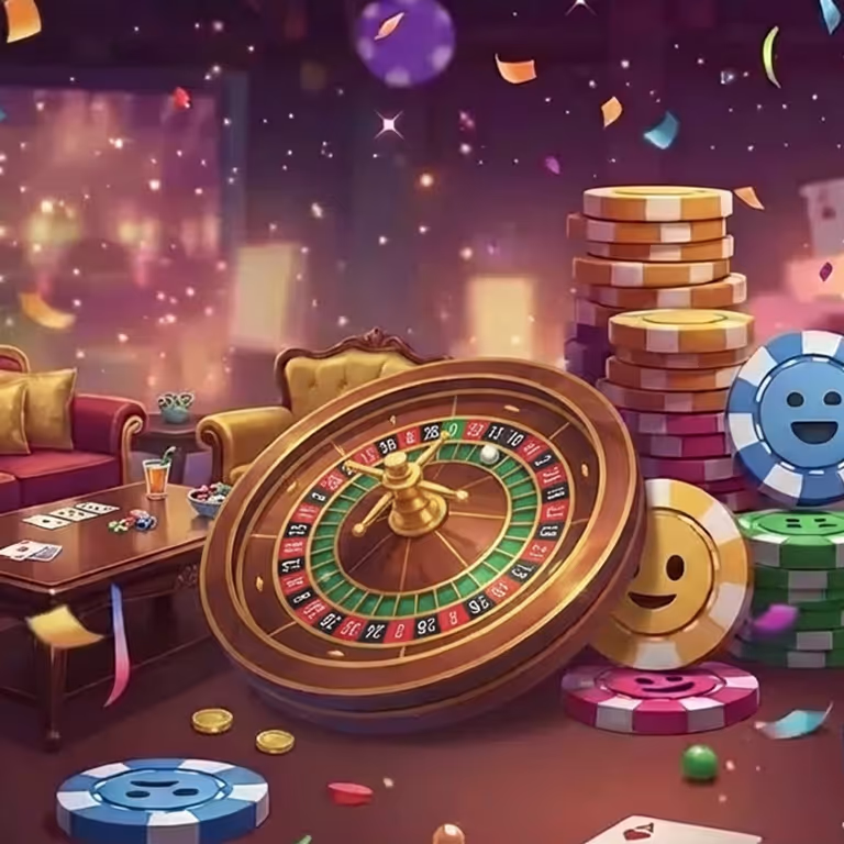 ainbet Casino image featuring a leather wallet surrounded by gold coins.